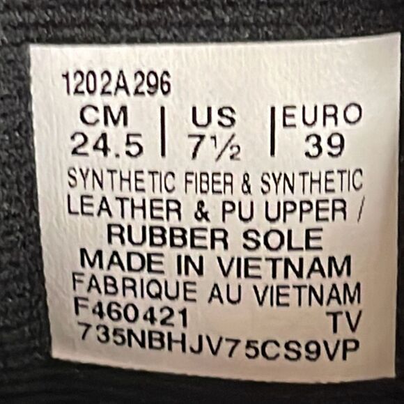 Asics Gel-Quantum 180 Black Gold Running Shoes 1202A296 Women’s Size 7.5 - Picture 11 of 12